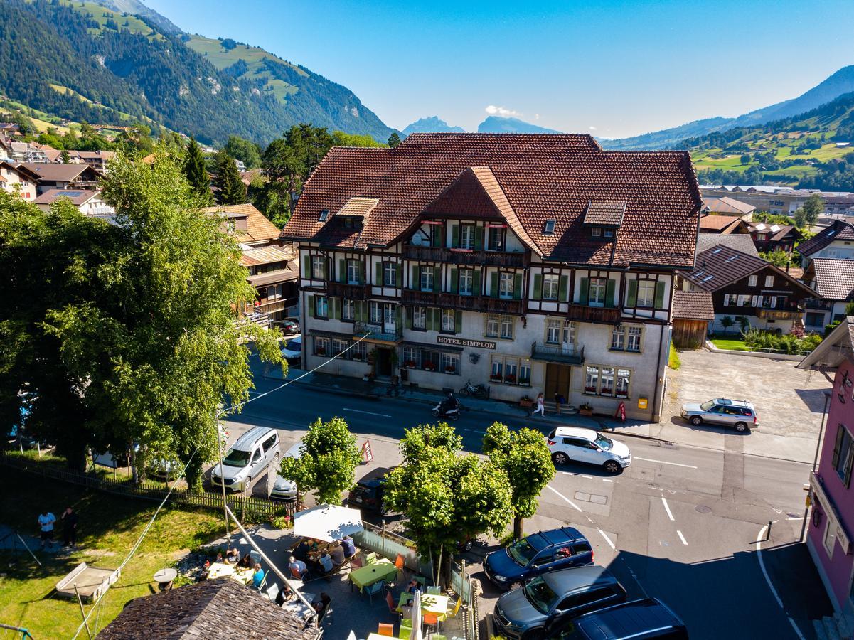 Hotel Restaurant Simplon Frutigen Ngoại thất bức ảnh