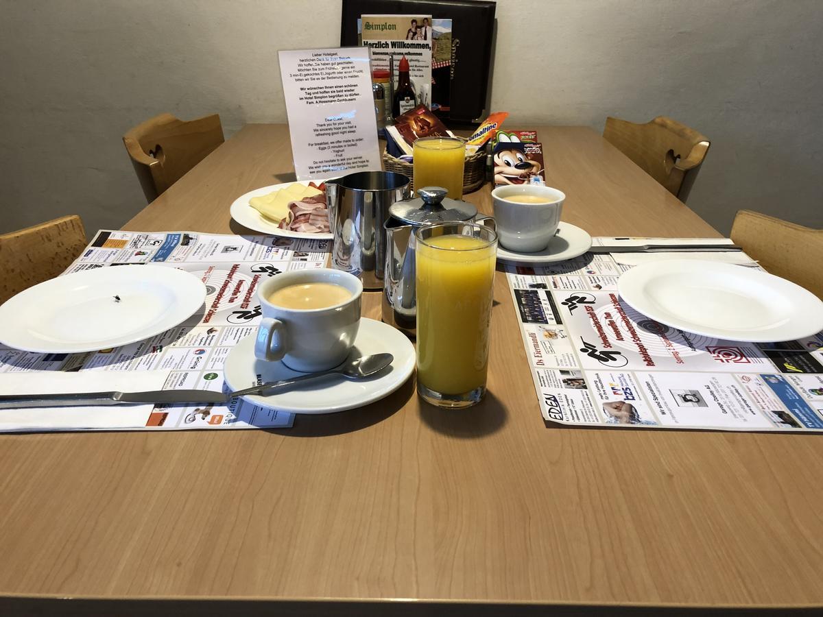 Hotel Restaurant Simplon Frutigen Ngoại thất bức ảnh